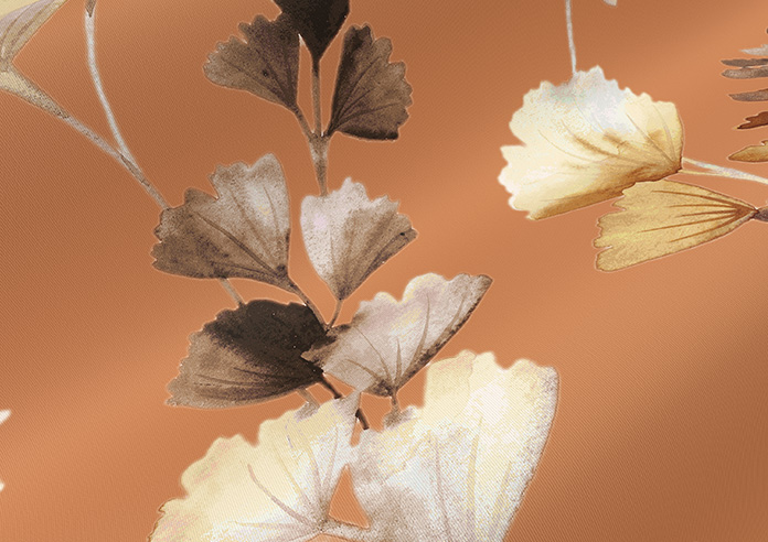 Eucalyptus, Orange Fizz - Roller Blind - Image 4